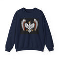Polish White Eagle Crewneck Sweatshirt — Crowned Polska Emblem
