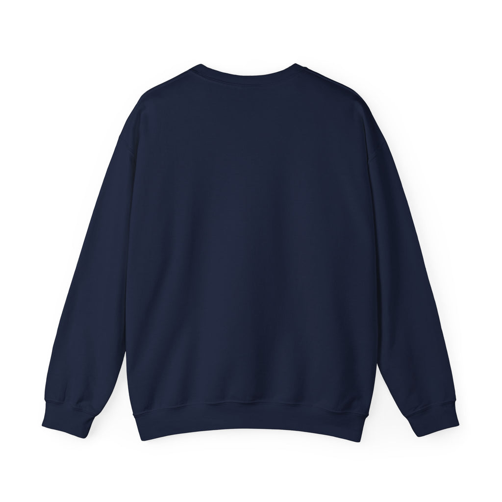 Crucifixion Scene Crewneck Sweatshirt — Dramatic Christian Faith Graphic