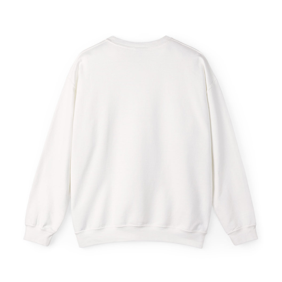 Religious Crewneck Sweatshirt — Crucifixion with Radiant Light Graphic