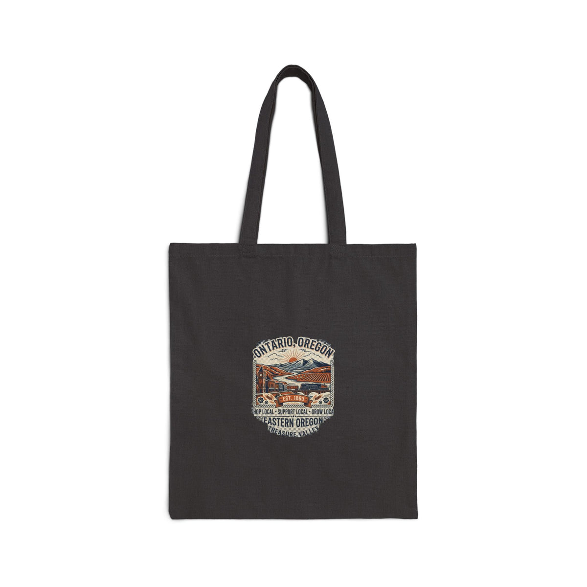 Portland, Oregon Vintage Sunset Tote