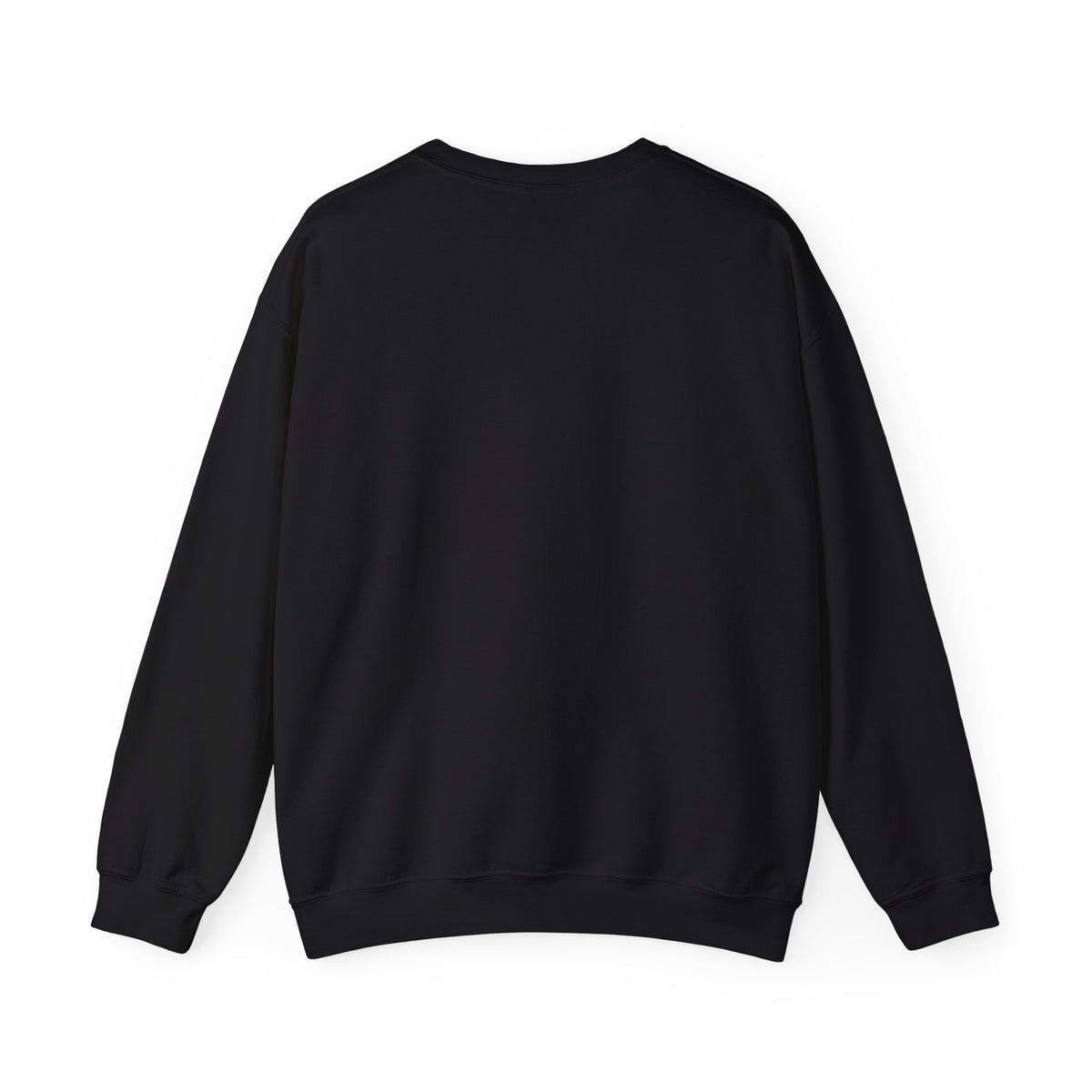 Religious Crewneck Sweatshirt — Crucifixion with Radiant Light Graphic