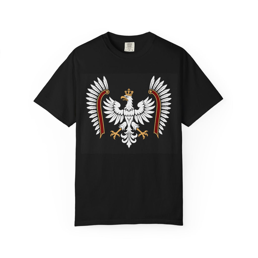 Polish White Eagle T-Shirt – Crowned Polska Coat of Arms Tee